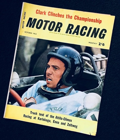 Couverture de Motor Racing Octobre 1963
Contribution Courta43/Autodiva